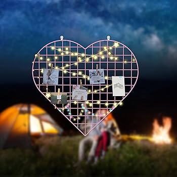 Amazon.co.jp: ECLENYES グリッド フォトウォール 22.4インチ x